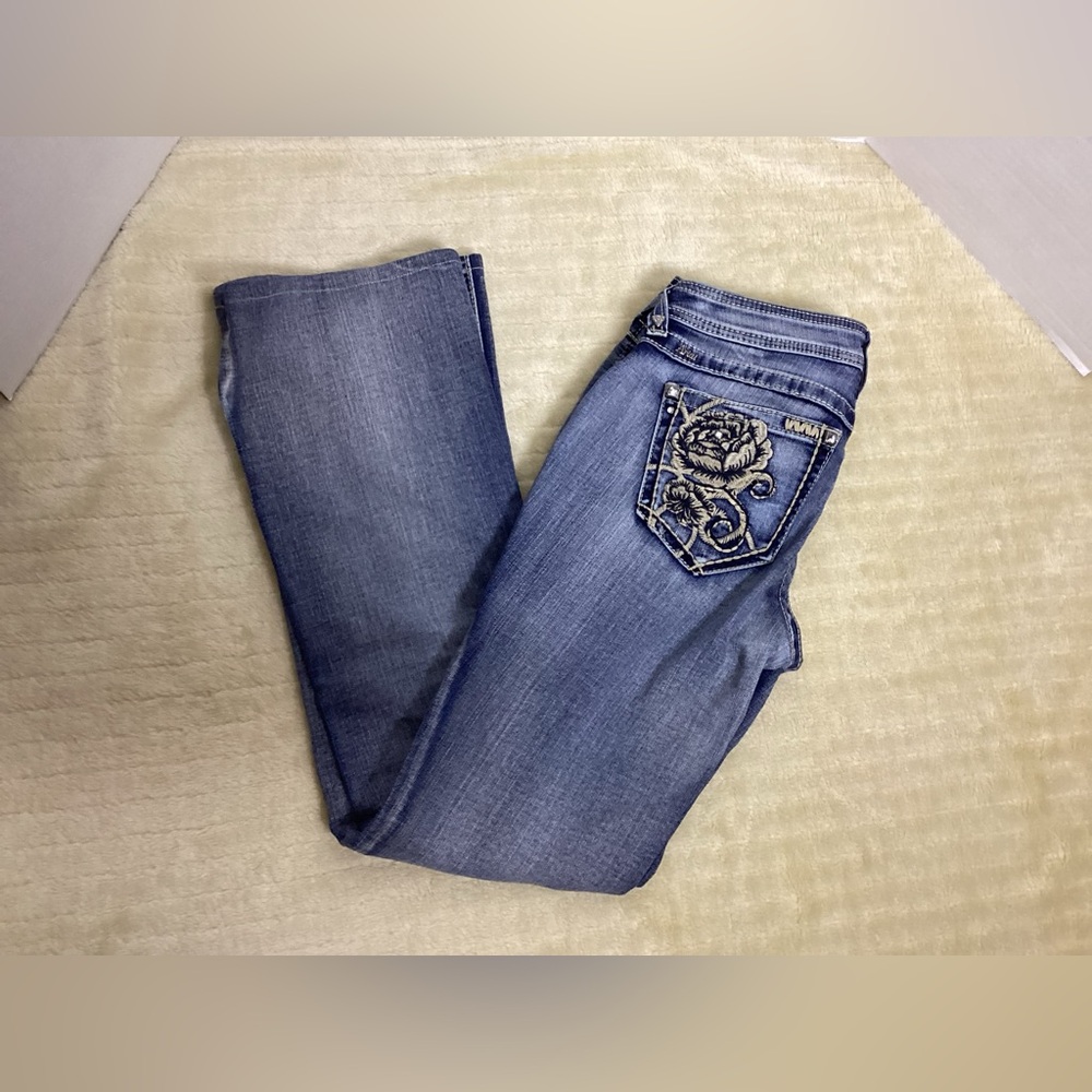 ARIAT TORQUOISE WOMENS BOOT CUT JEANS - Picture 11 of 16